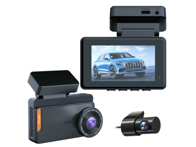Car Black Box 4K Video Recorder Dashcam with ADAS 24-Hour Parking Monitor Emergency Video Lock Waterproof Function